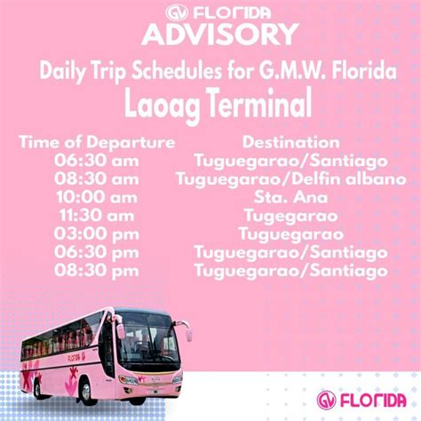 bus terminal going to cagayan valley|GV Florida Bus Schedules .
